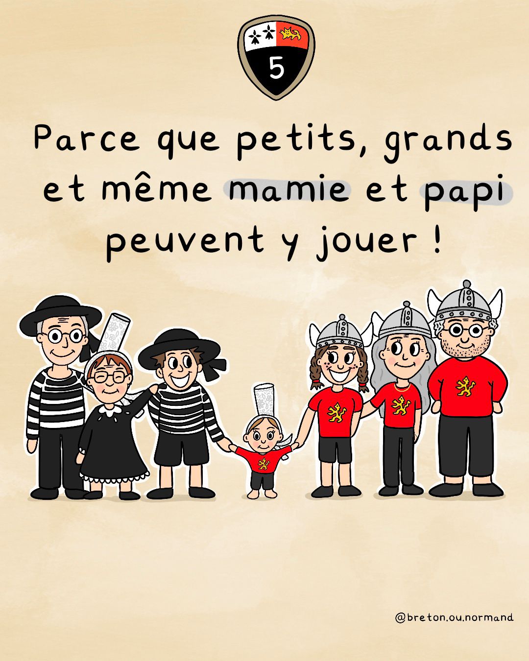 Détail du jeu Breton ou Normand