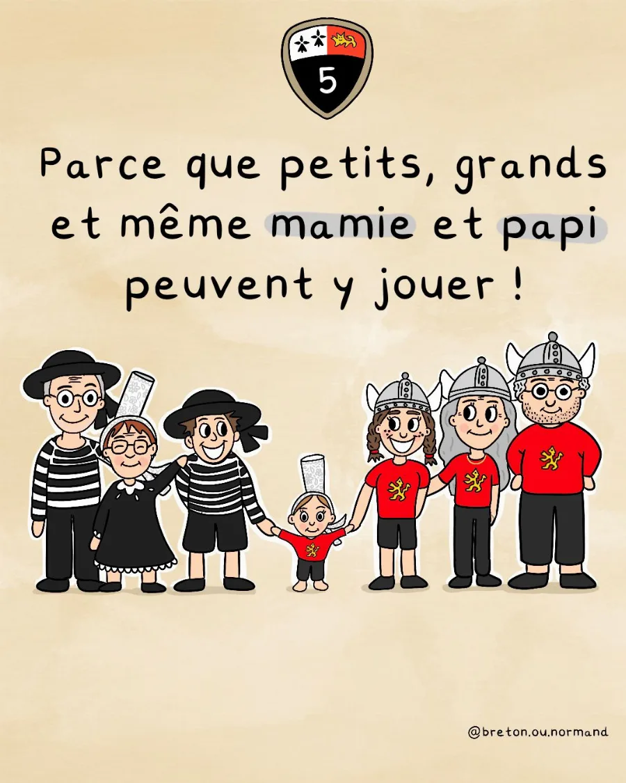 Détail du jeu Breton ou Normand