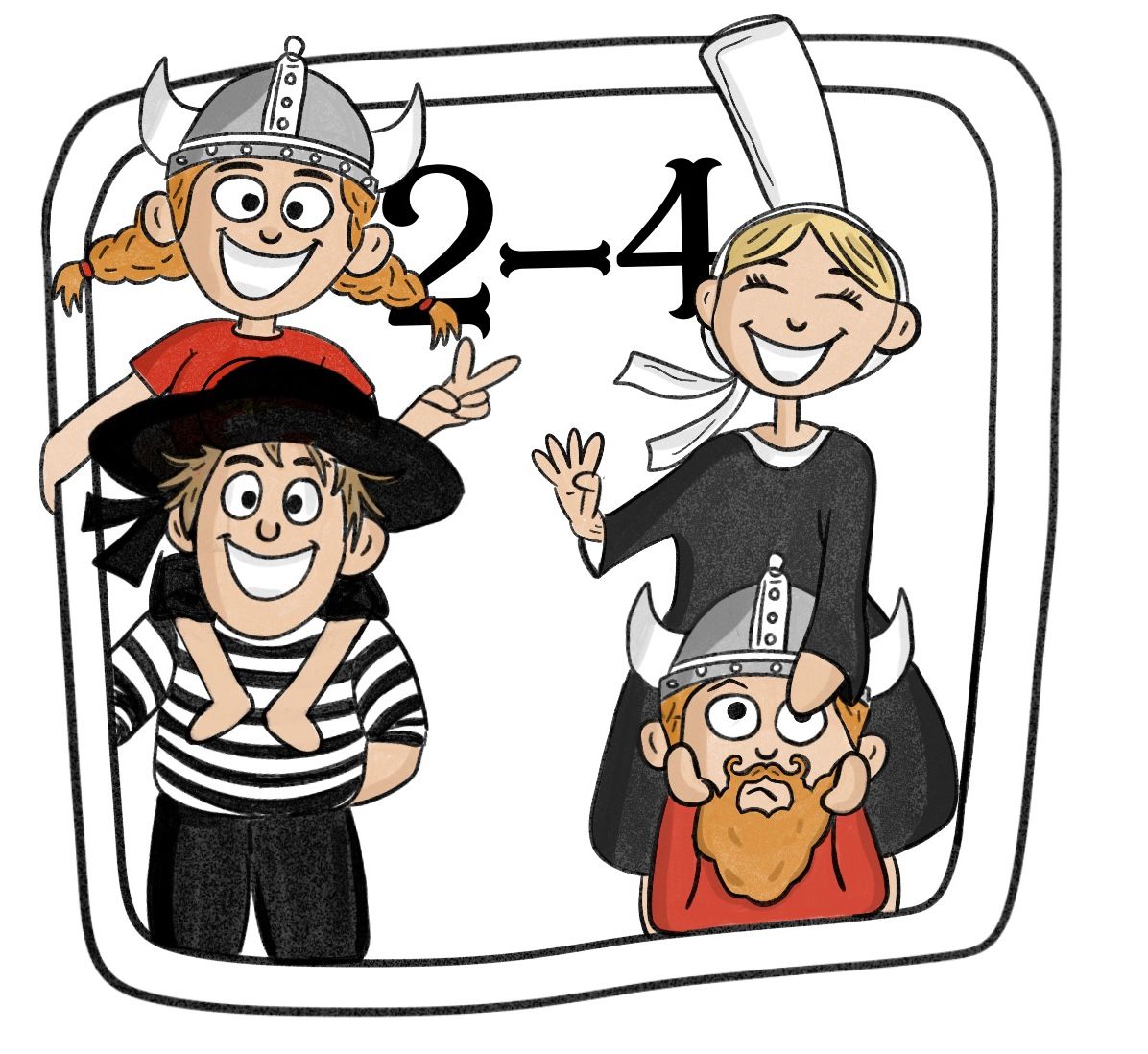 Pictogramme joueurs Breton ou Normand
